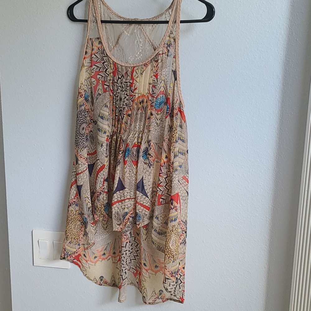 Shear tank top